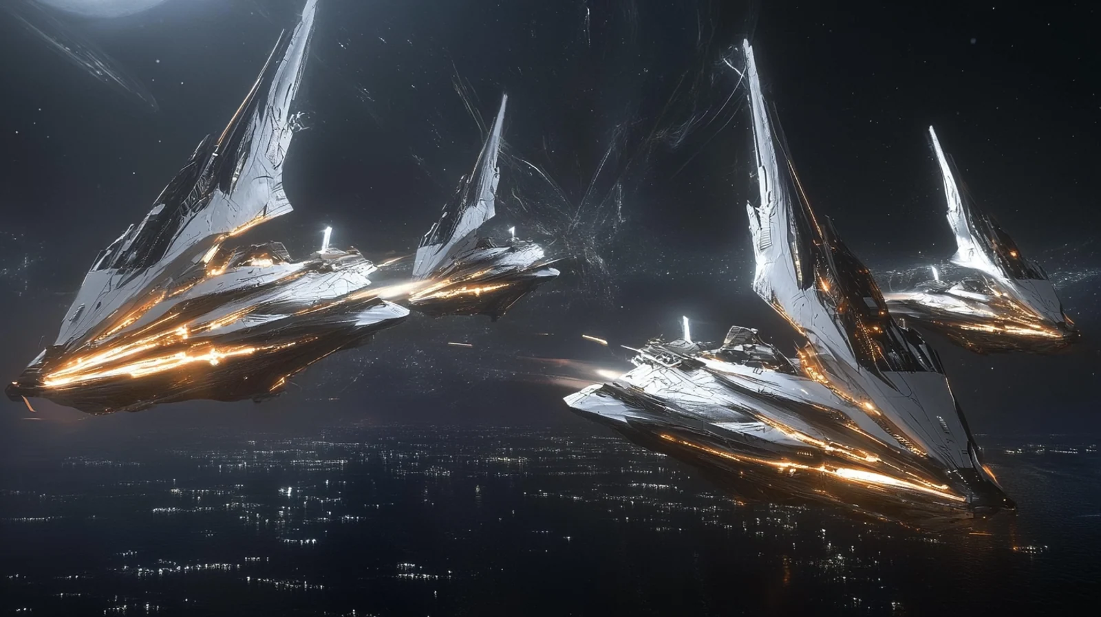 Interstellar vessel · concept design · Sanjiesan concept artwork